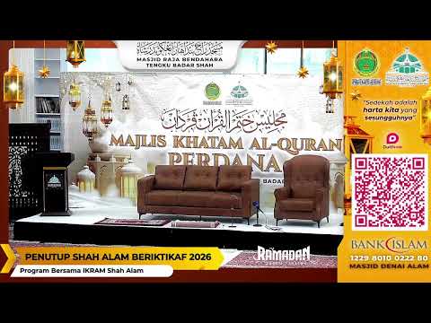 PENUTUP SHAH ALAM BERIKTIKAF