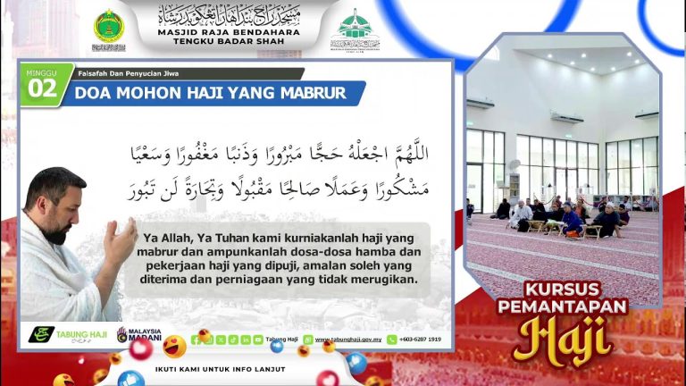 KURSUS PEMANTAPAN HAJI SIRI 2